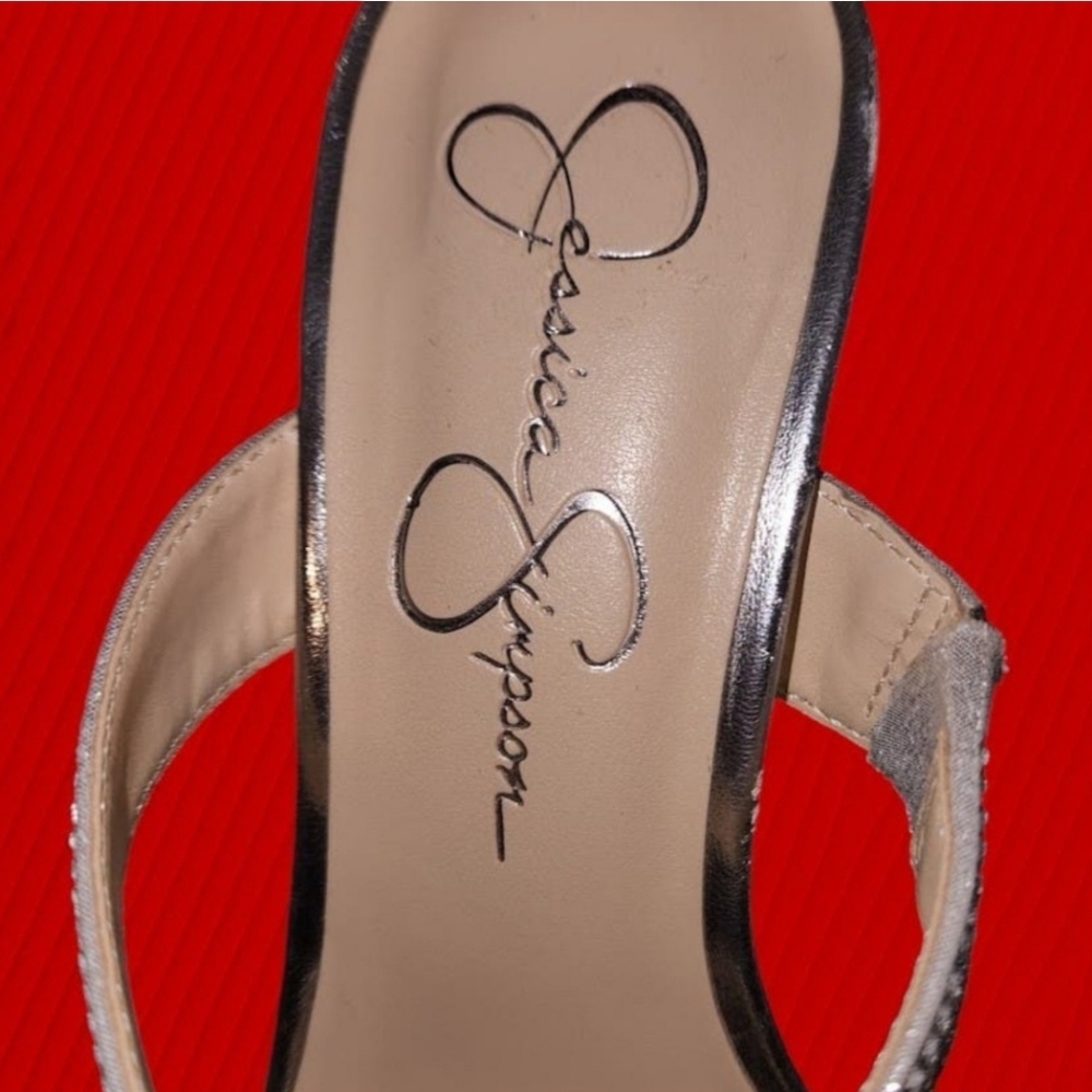 New Jessica Simpson Rhinestone heels - Picture 8 of 9